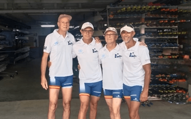 championnats européens masters d’aviron 2023 à Munich - équipe Alicante