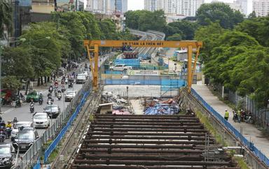 Retards du métro de la capitale du Vietnam