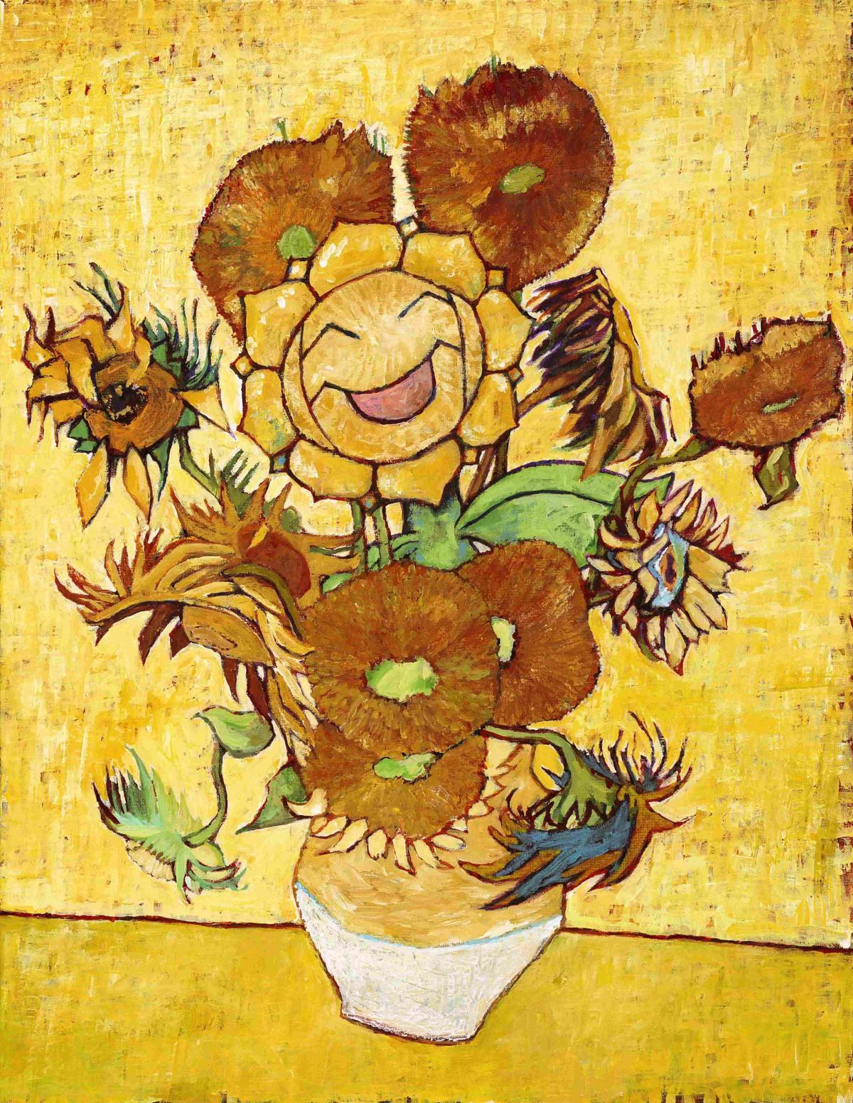 4 - Pokémon x Van Gogh Museum - Sunflora-min