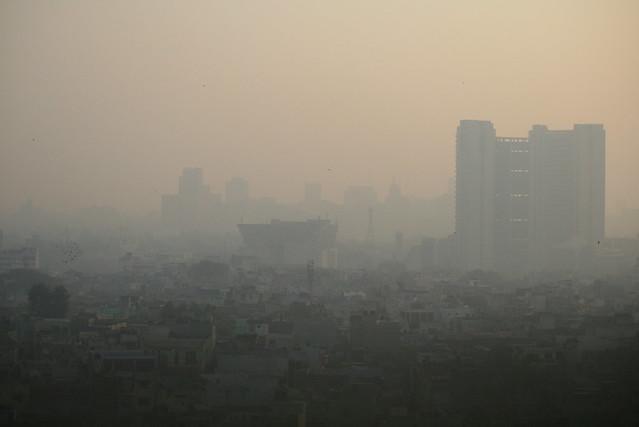 Le smog sur Delhi