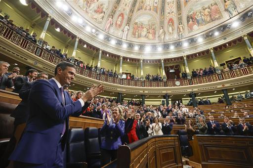 pedro sanchez réélu en Espagne