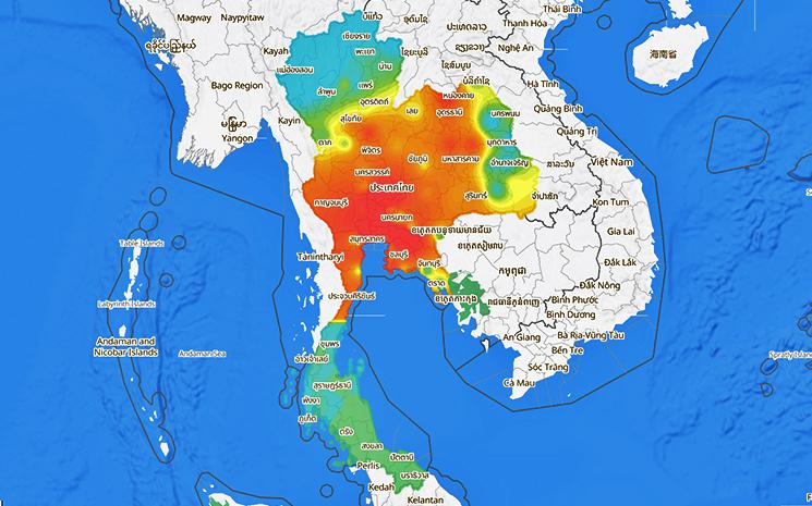 le retour de la pollution en thaïlande