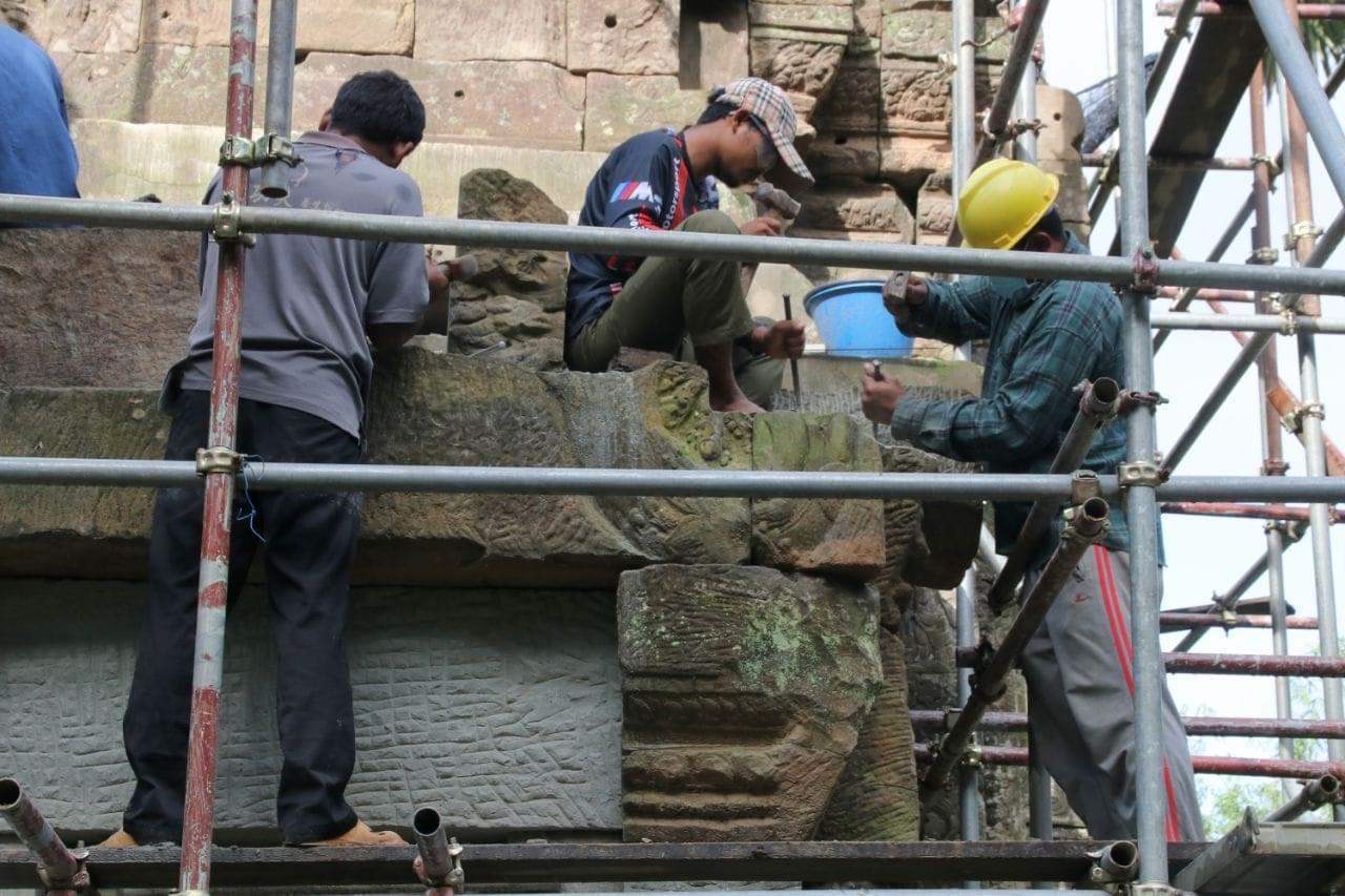 Restauration Ta Prohm