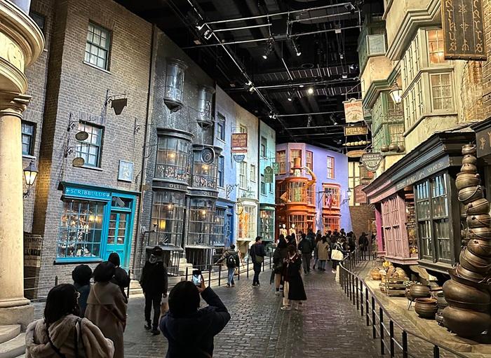 Le chemin de traverse du studio tour Harry potter