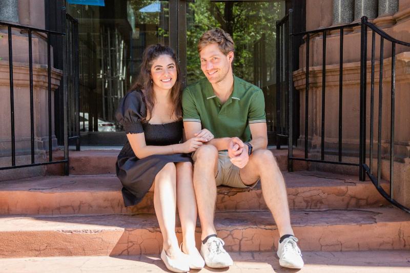 Gautier et Ashley Coiffard de l'appartement 4F