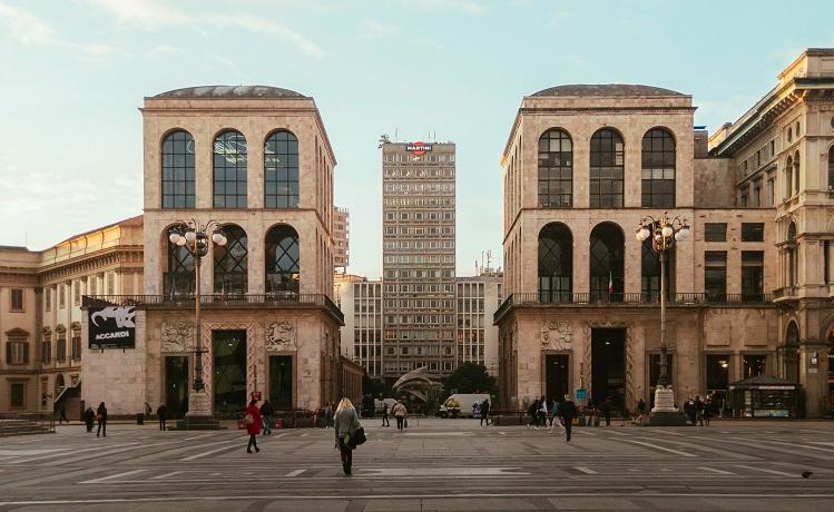 bâtiments du musée Novecento Milan