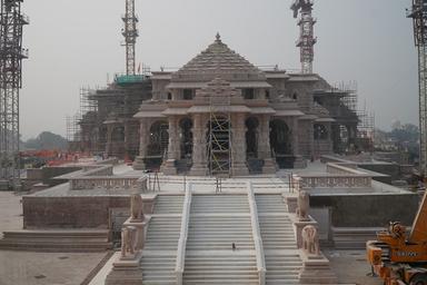 travaux du Ram Mandir Ayodhya