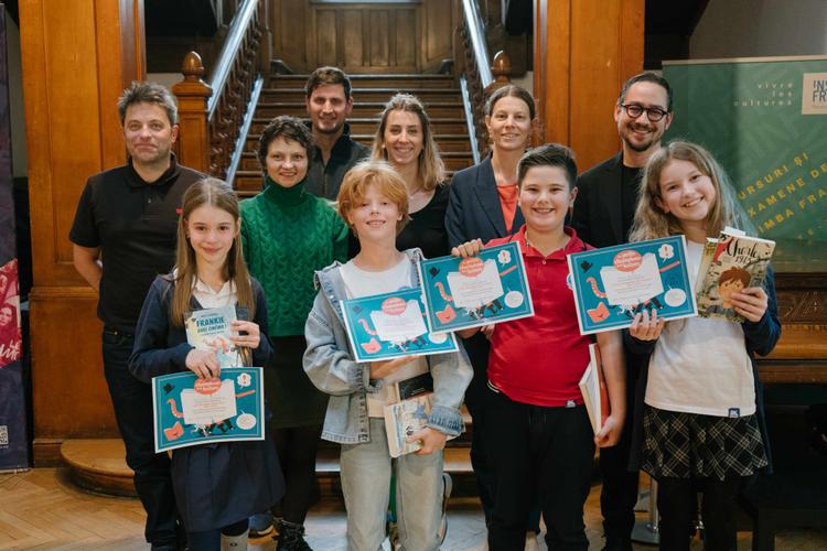 Concours des Petits Champions de la lecture Roumanie EFI Bucarest