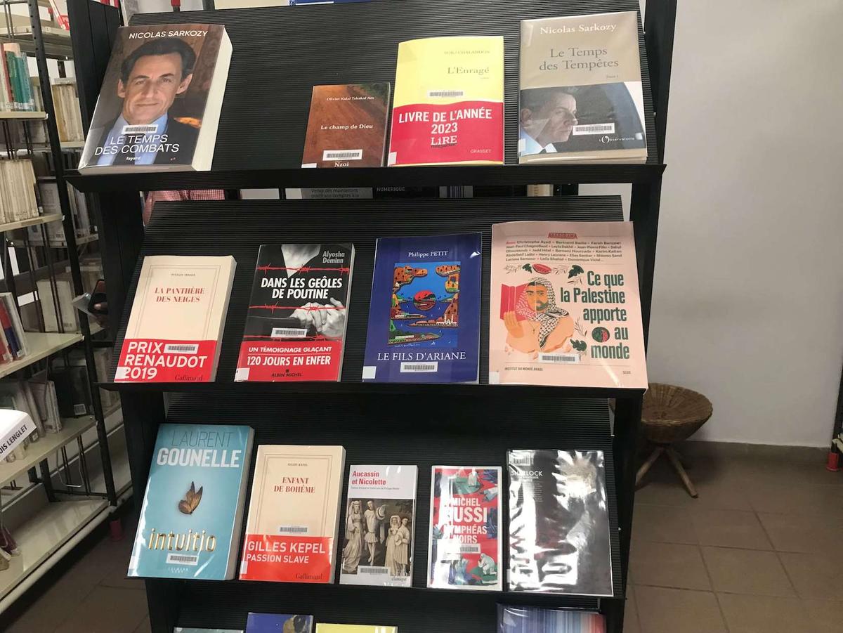 Livres proposés à l'Institut Français de Brazzaville