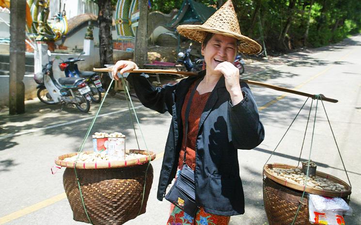 Vendeuse-cacahuetes-thailande