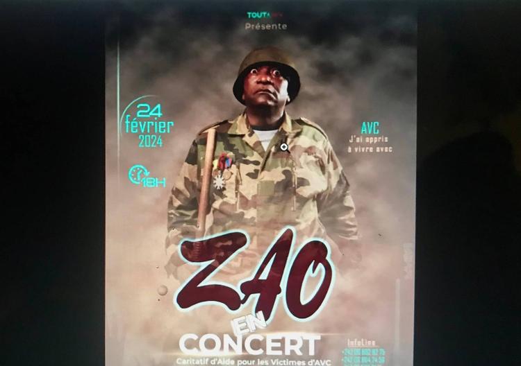 ZAO en concert. Extrait de l'affiche