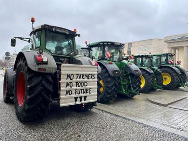 tracteurs à Berlin