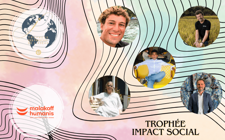 les 5 finalistes du Trophée Impact Social 2024