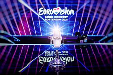 Visuel press de l'Eurovision 2021 (Photo : EBU/Thomas Hanses)