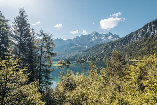 Eibsee en Bavière