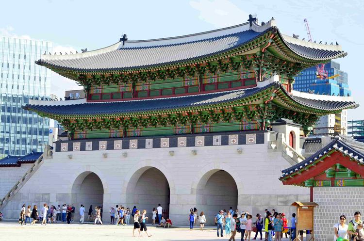 Le palais Gyeongbok, à Séoul.