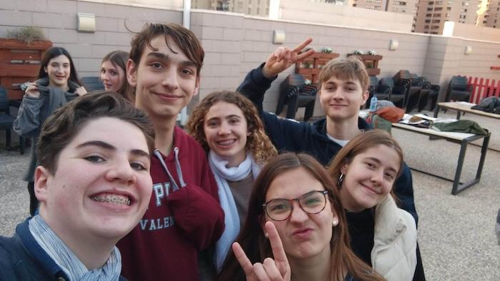 les lycéens français en échange scolaire à valencia au colegio el pilar