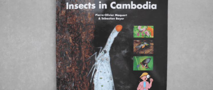 Le livre "Insectes au Cambodge" a été publié par les éditions Sipar en collaboration avec l'Institut Pasteur du Cambodge. Photo de l'ouvrage : Michelle Vachon