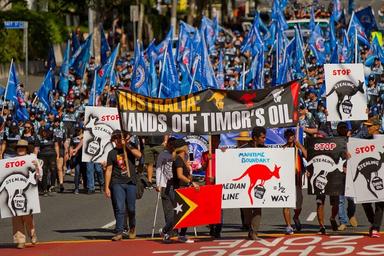 A May Day parade in Brisbane 2017, Andrew Mercer