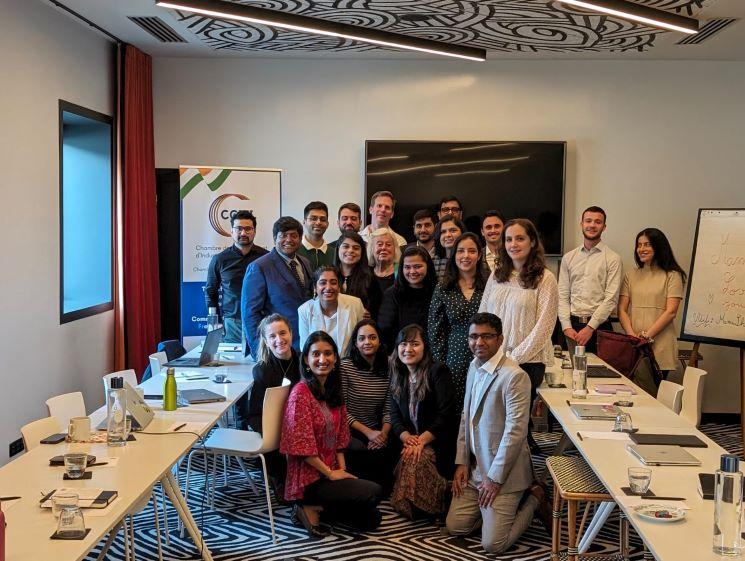 Les jeunes du Programme Jeunes Talents de la CCIFI se rencontrent à Paris