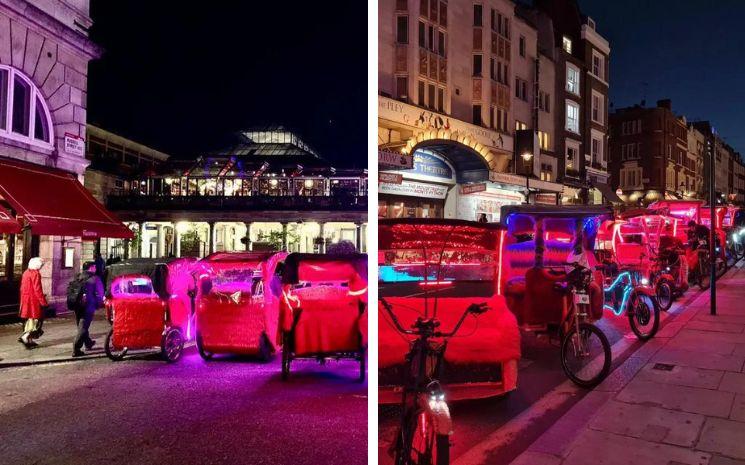 pedicabs londres