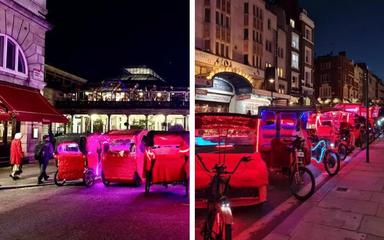 pedicabs londres