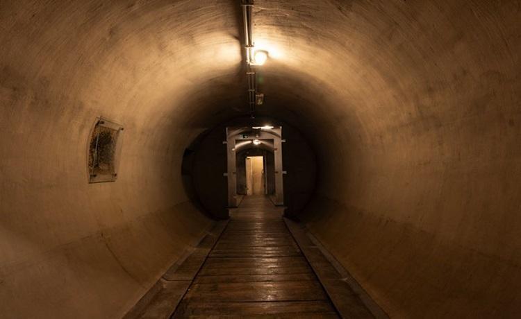 tunnel d'un bunker à rome