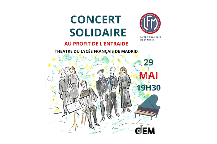 affiche concert solidaire entraide