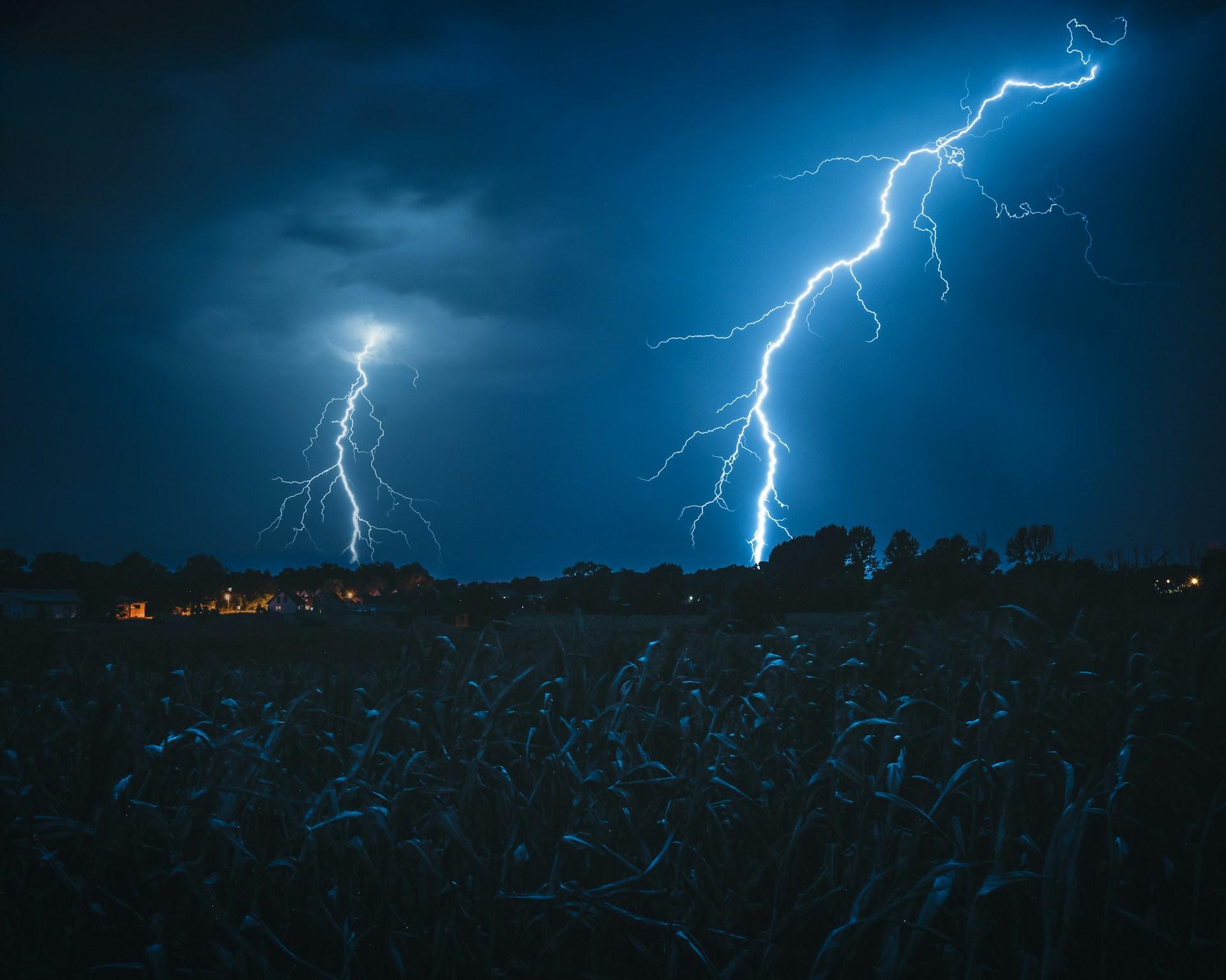 orage et éclairs