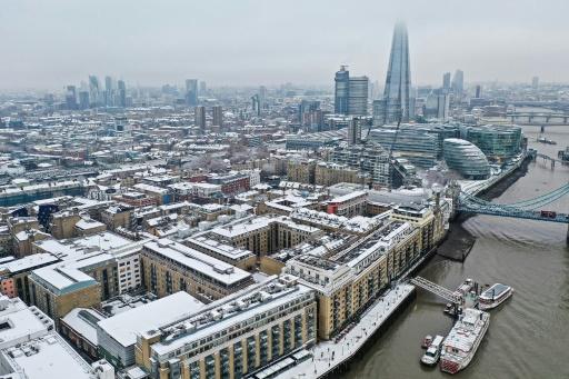 Royaume-Uni : chaos dans les transports à cause de la neige et du gel