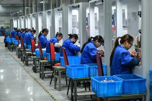 la croissance de la chine avance à grandes cadences mais ralentit 