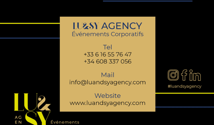 Lu&Sy Agency, événements d’entreprises en Espagne et en France 