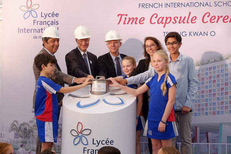 time capsule ceremony lycée français hong kong